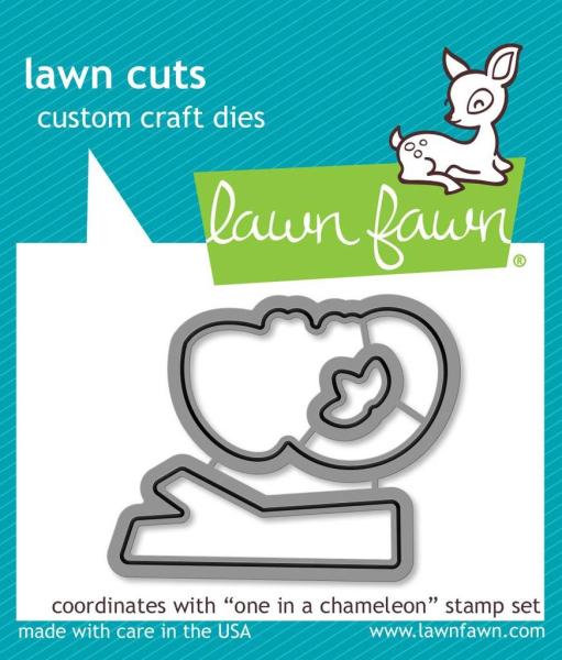 Lawn Fawn Craft Dies - One in a Chameleon
