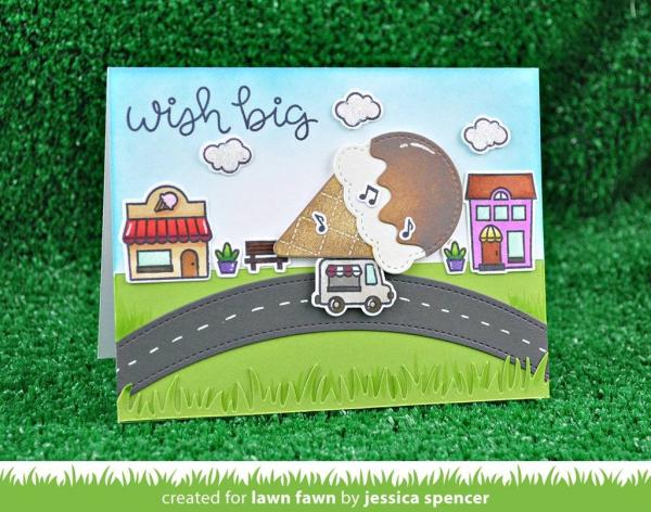 Lawn Fawn Craft Die - I Scream, You Scream