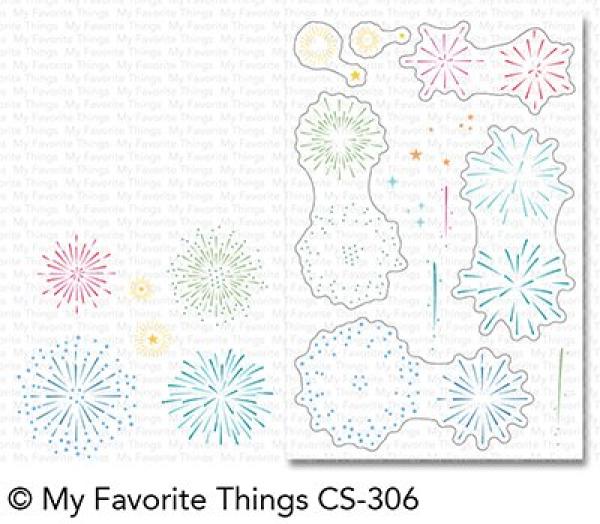 My Favorite Things Stempelset "Fireworks" Clear Stamp Set