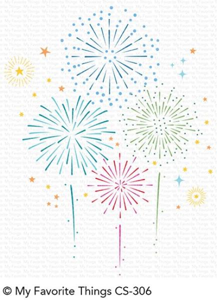 My Favorite Things Stempelset "Fireworks" Clear Stamp Set