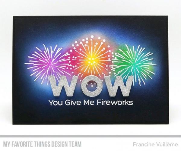My Favorite Things Stempelset "Fireworks" Clear Stamp Set