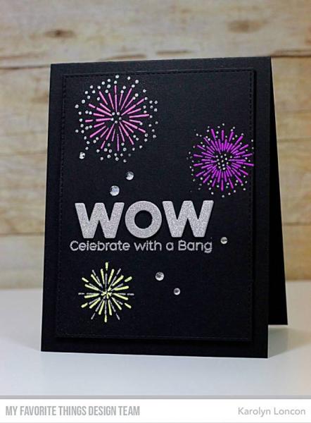 My Favorite Things Stempelset "Fireworks" Clear Stamp Set