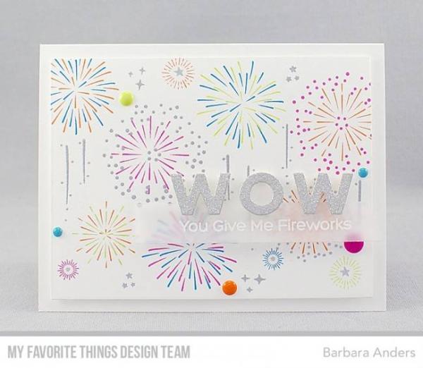 My Favorite Things Stempelset "Fireworks" Clear Stamp Set