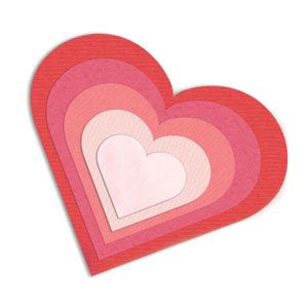 Sizzix Framelits Craft Die-Set - Hearts