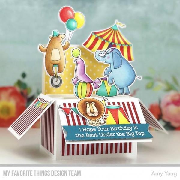 My Favorite Things Stempelset "The Greatest Show" Clear Stamp Set