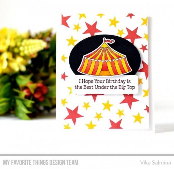 My Favorite Things Stempelset "The Greatest Show" Clear Stamp Set