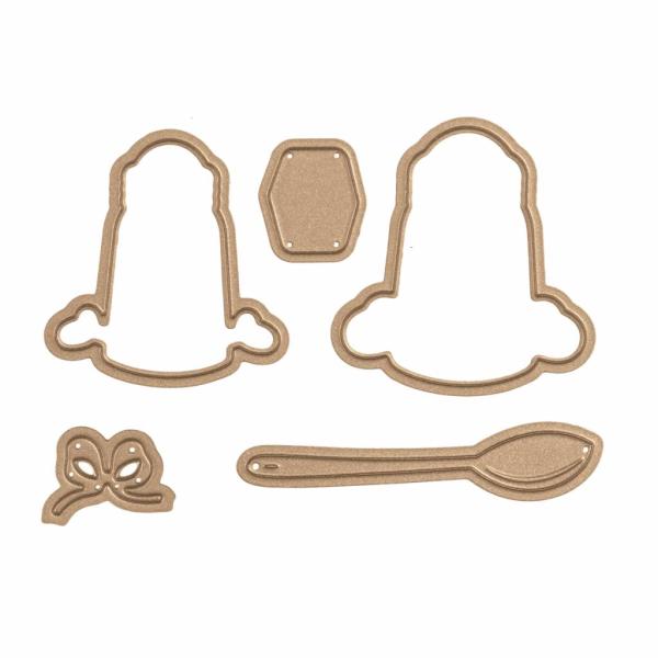 Spellbinders Stempel & Stanzset "Shake It Up"