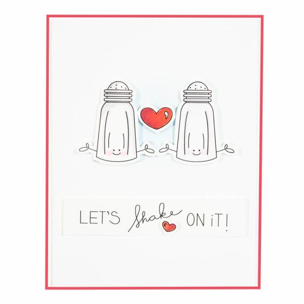 Spellbinders Stempel & Stanzset "Shake It Up"