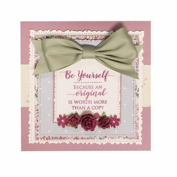 Spellbinders Die "Vintage Stitched Squares"