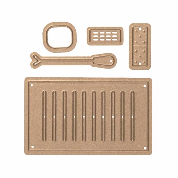 Spellbinders Stempel & Stanzset "Fire Up the Grill"