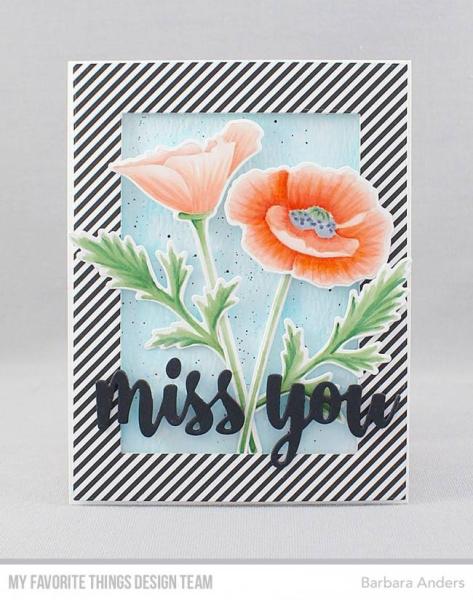 My Favorite Things Die-namics "Miss You" | Stanzschablone | Stanze | Craft Die
