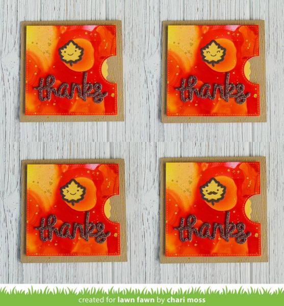 Lawn Fawn Craft Die - Reveal Wheel Square