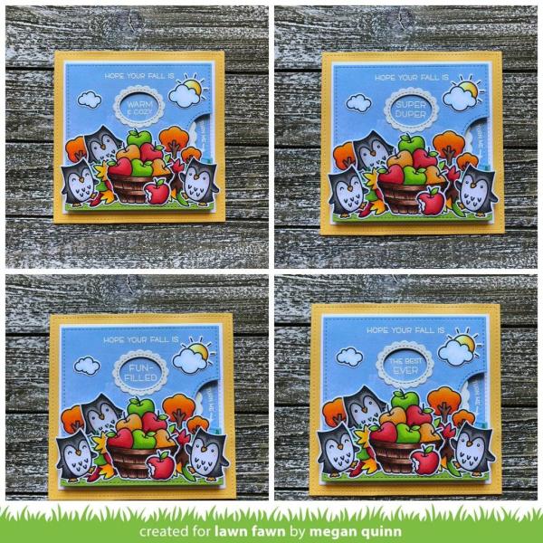 Lawn Fawn Craft Die - Reveal Wheel Square