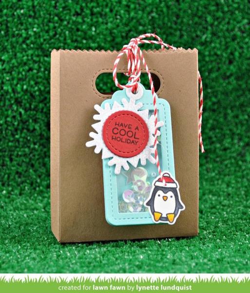 Lawn Fawn Craft Die - Say What? Gift Tags