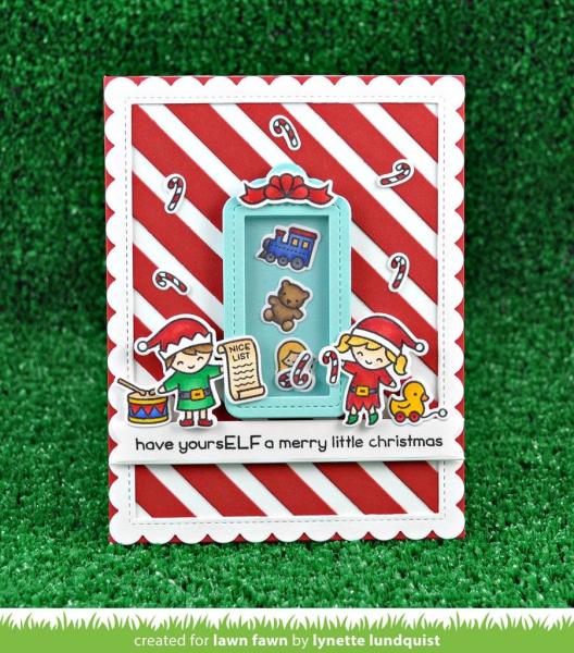 Lawn Fawn Craft Die - Say What? Gift Tags