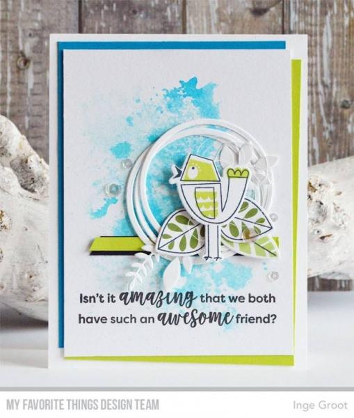 My Favorite Things Stempelset "Mod Birds" Clear Stamp Set