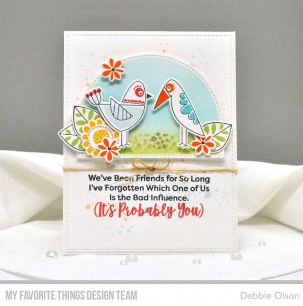 My Favorite Things Stempelset "Mod Birds" Clear Stamp Set