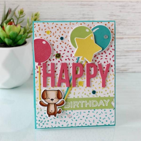 Taylored Expressions Stempelset "Happy Occasions" Clear Stamp