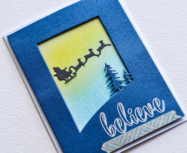 Poppystamp Die - Santa's Sleigh