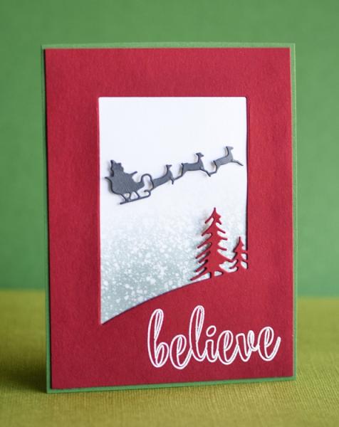 Poppystamp Die - Santa's Sleigh