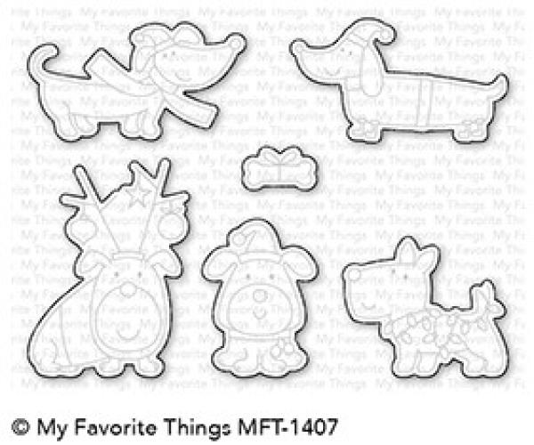 My Favorite Things Die-namics "Deck the Howls" | Stanzschablone | Stanze | Craft Die
