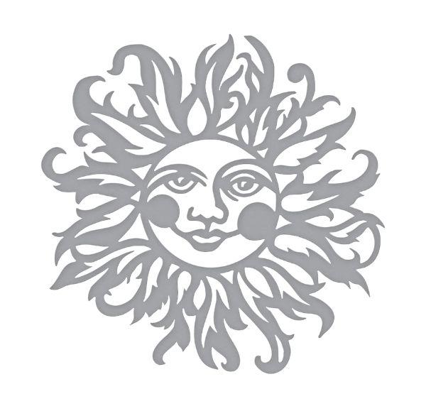 Spellbinders Die "Sun Face"