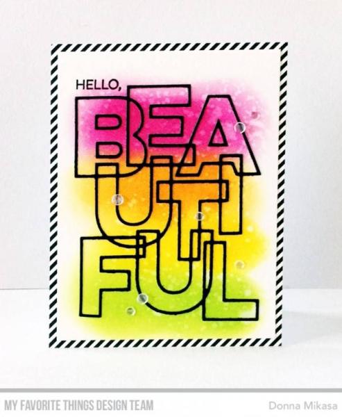 My Favorite Things Die-namics "Bold Beautiful" | Stanzschablone | Stanze | Craft Die