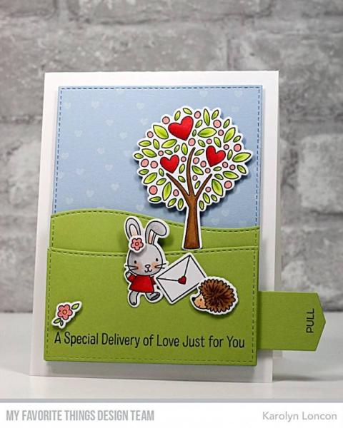 My Favorite Things Stempelset "Interactive Pull Tabs" Clear Stamp