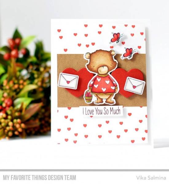 My Favorite Things Die-namics "Joyful Heart Bears" | Stanzschablone | Stanze | Craft Die