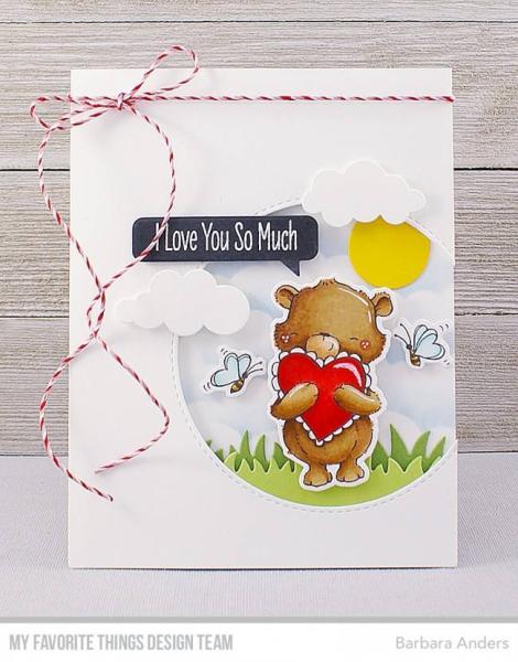 My Favorite Things Die-namics "Joyful Heart Bears" | Stanzschablone | Stanze | Craft Die