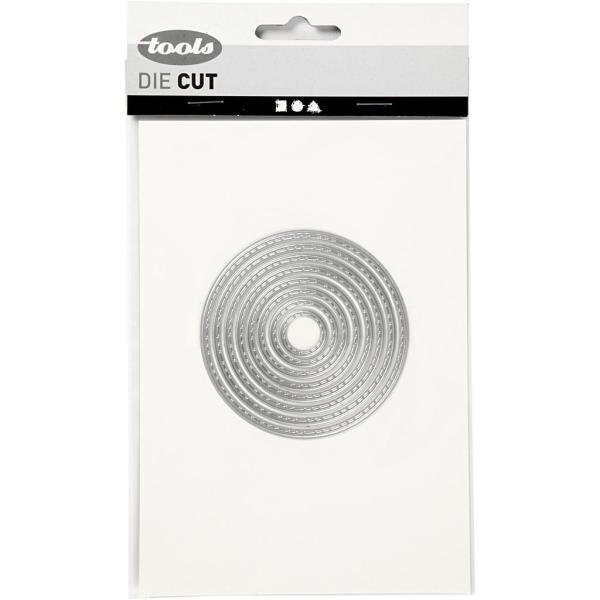 CChobby Die - Kreise stitched 1,5-7,5cm