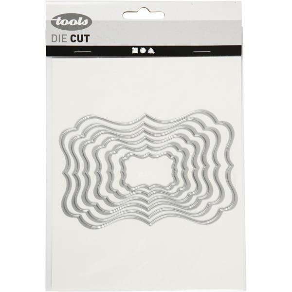 CChobby Die - Etiketten - 6 Stück