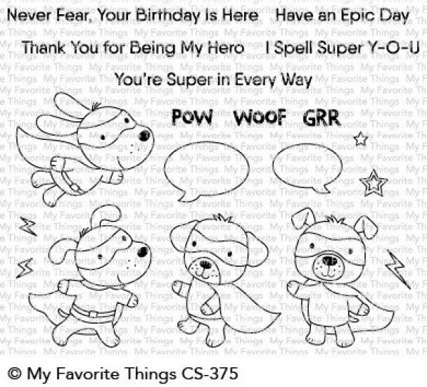 My Favorite Things Die-namics "Super Dog" | Stanzschablone | Stanze | Craft Die