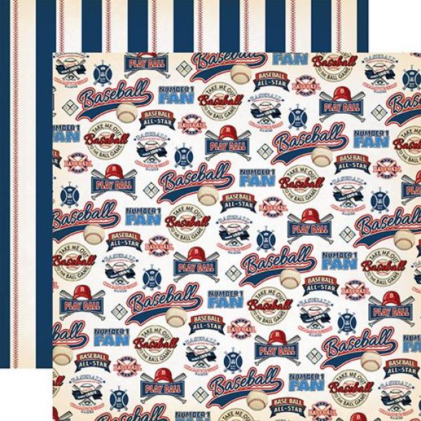 Carta Bella "Baseball" 12x12" Collection Kit