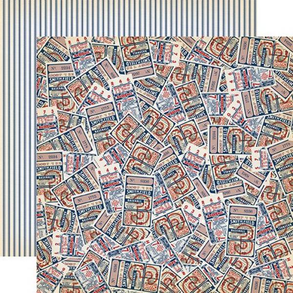 Carta Bella "Baseball" 12x12" Collection Kit