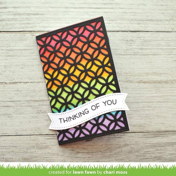 Lawn Fawn Craft Die - Fancy Wavy Banners