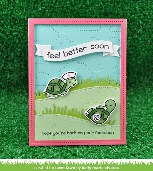 Lawn Fawn Craft Die - Fancy Wavy Banners