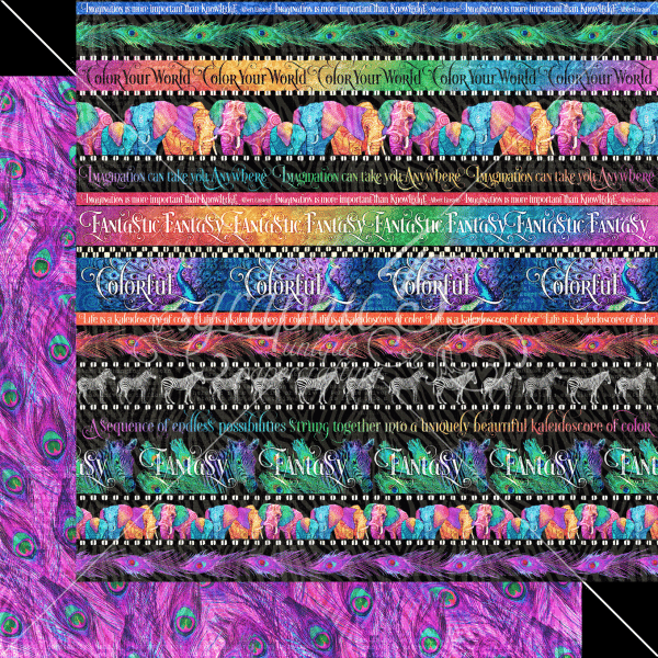 Graphic 45 "Kaleidoscope" 12x12" Collection Pack