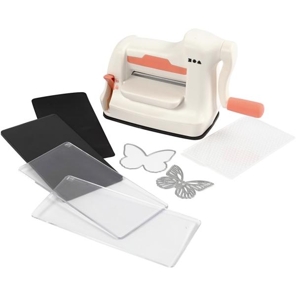 CChobby Stanzmaschine Mini A7 (7,4x10,5cm) Starter Set