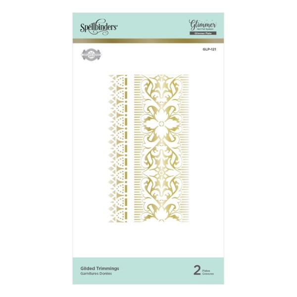 Spellbinders Hotfoil Plate - Gilded Trimmings 