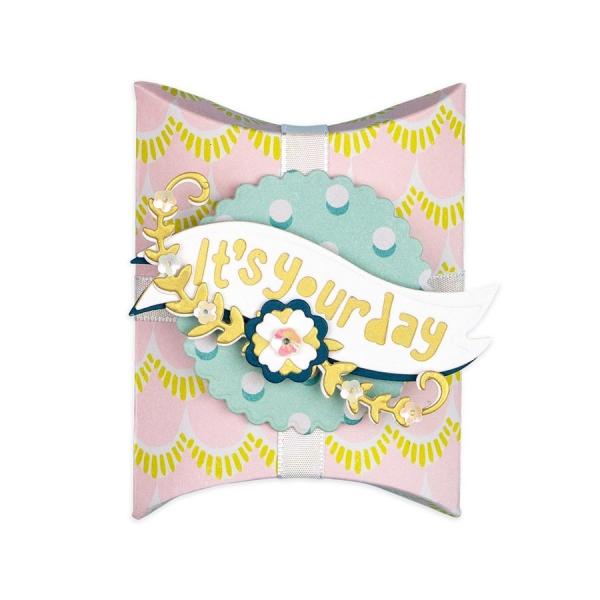 Spellbinders Die "Shapeabilities It's Your Day Etched Dies"