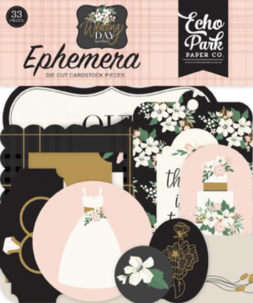 Echo Park "Wedding Day" Ephemera - Stanzteile
