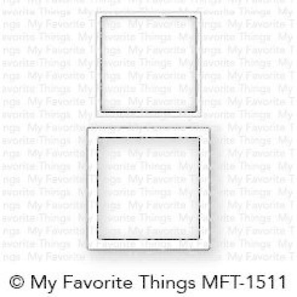 My Favorite Things Die-namics "Mini Square Shaker Window & Frame" | Stanzschablone | Stanze | Craft Die
