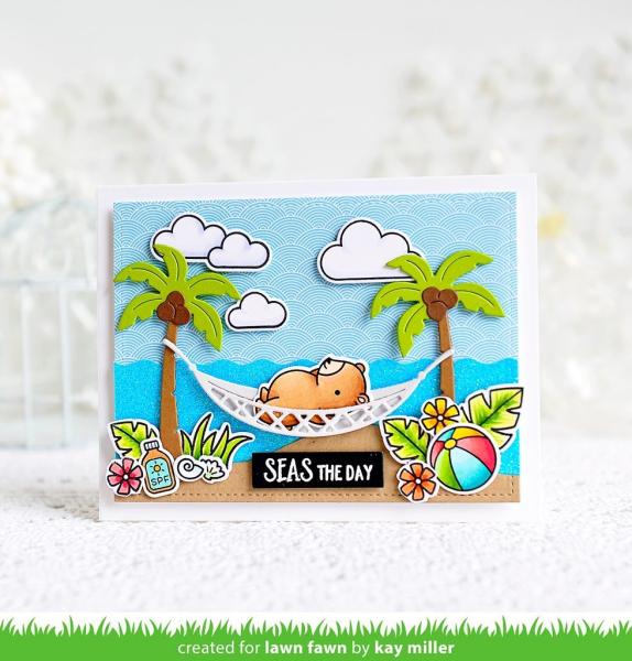 Lawn Fawn Craft Dies - On the Beach