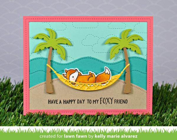 Lawn Fawn Craft Dies - On the Beach