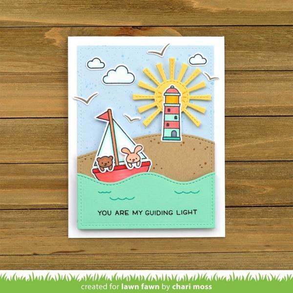 Lawn Fawn Stempelset "Smooth Sailing" Clear Stamp