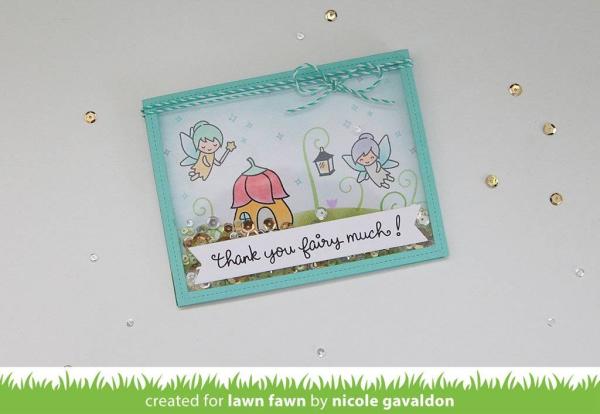 Lawn Fawn Stempelset "Fairy Friends" Clear Stamp