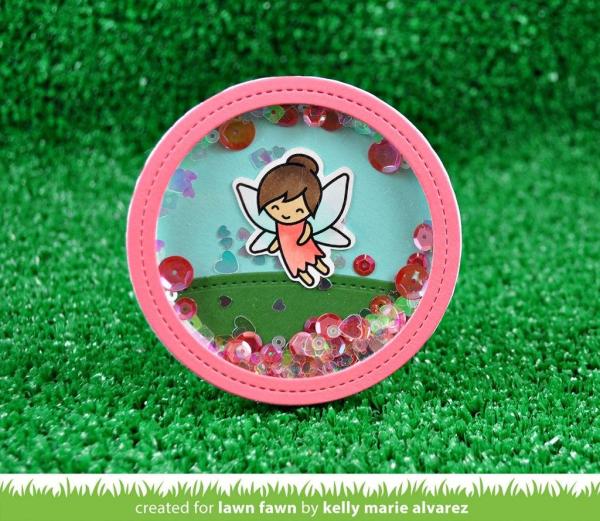 Lawn Fawn Stempelset "Fairy Friends" Clear Stamp