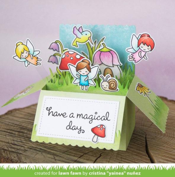 Lawn Fawn Stempelset "Fairy Friends" Clear Stamp