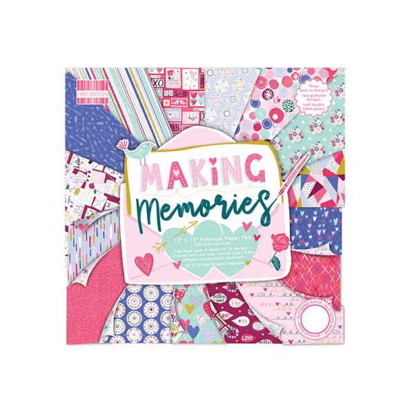 First Edition Paper Pad "Making Memories" 12"x12"